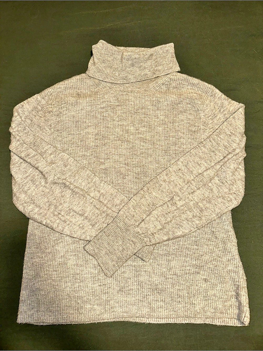 Banana Republic Gray Cowl Neck Sweater Size L